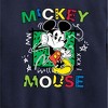 Boys' - Disney - Mickey Mouse Cartoon Pop Graphic Long Sleeve Fleece Sweatshirt - 2 of 4