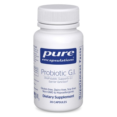 Pure Encapsulations Probiotic G.I. - Shelf Stable - for Intestinal Health & Gastrointestinal Support - with Lactobacillus & Bifidobacterium