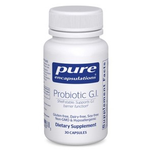 Pure Encapsulations Probiotic G.I. - Shelf Stable - for Intestinal Health & Gastrointestinal Support - with Lactobacillus & Bifidobacterium - 1 of 4