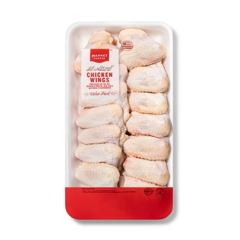 Conventional Chicken Wings Value Pack 2 68 5 32lbs Priced Per