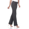 Rekucci Women's Smart Desk to Dinner Stretch Bootcut Pant with Tummy Control - 2 of 4