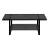 FONTOI Accent Table with Thick, Wide Tabletop and Smaller Lower Shelf, Console Table for Living Room, Bedroom, Entryway, Black, 23.75"*17.75"*47.25" - 4 of 4