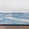World Rug Gallery Contemporary Distressed Circles Area Rug - 3 of 4