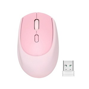 Wireless Gaming Mouse, 2.4GHz Silicone Noiseless Wireless Computer Mouse, Quiet Clicks, 3 Adjustable DPI, Portable Ergonomic Mice for Laptop/PC/Mac - 1 of 4
