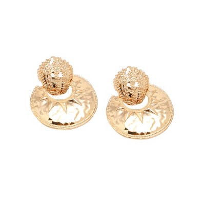 SOHI Women's California Gold Party Drop Earring