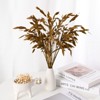 Unique Bargains Dried Grass Chasmanthium Oat Home Decor Flower Bouquet 1 Pc - 2 of 4