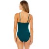 Women's Live In Color Shirred Lingerie Maillot One Piece - image 2 of 4