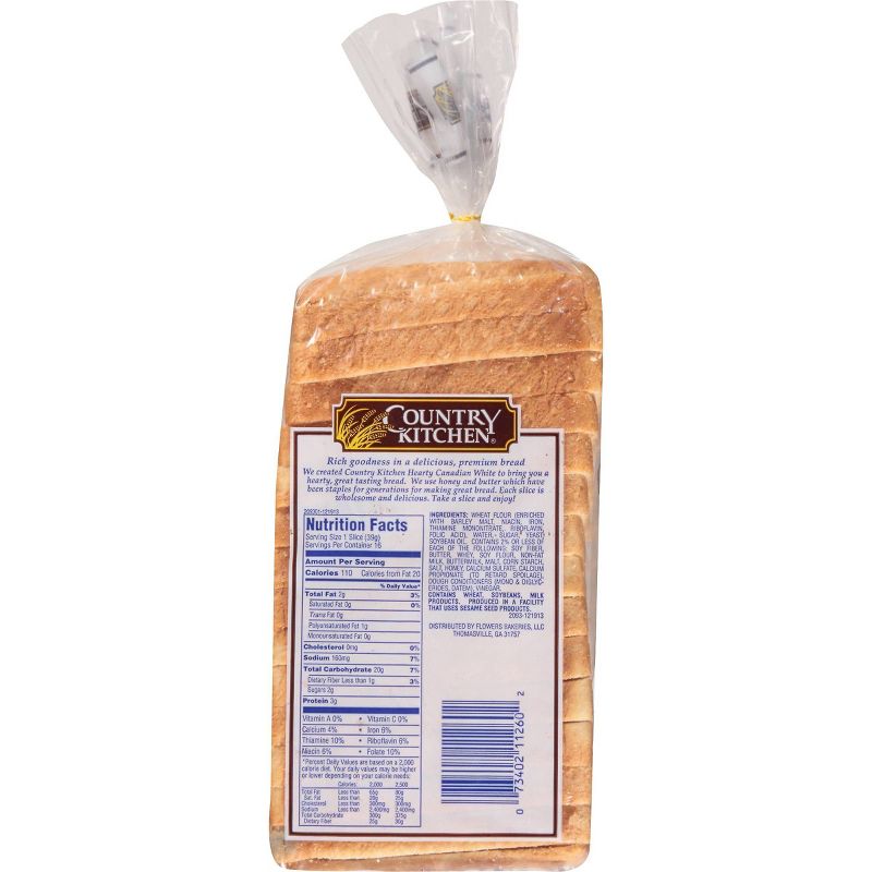 Country Kitchen Canadian White Bread - 20oz, 4 of 12