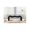 Meridian Furniture,Willow Chenille Fabric Bench - 2 of 4