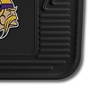 Fanmats 27 x 17 Inch Universal Fit All Weather Protection Vinyl Front Row Floor Mat 2 Piece Set for Cars, Trucks, and SUVs, Minnesota Vikings - 4 of 4