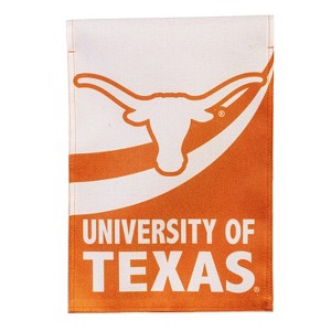 NCAA University of Texas Garden Flag 12x18 Double Sided, Officially Licensed Sports Flags For Outside, Indoor and Outdoor College Students & Alumni - 1 of 1
