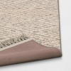 Diamond with Fringe Rug Gray - Threshold™ - 4 of 4