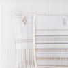 Gracie Mills Zander 3-Piece Stripe Printed Cotton Quilt Set with Trims - 3 of 4