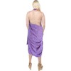 LA LEELA Women's Summer Beachwear Sarong Bikini Wraps Swim Cover Up Skirt Wrap Swimwear Swimsuit Beach Coverups for Women One Size Purple,Tree - 4 of 4