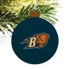 Bucknell Primary Logo Wood Christmas Tree Holiday Ornament - 4 of 4