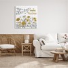 Stupell Industries Encouraging Bumble Bee Quote Blossoming Flower Meadow Canvas Wall Art - 2 of 4