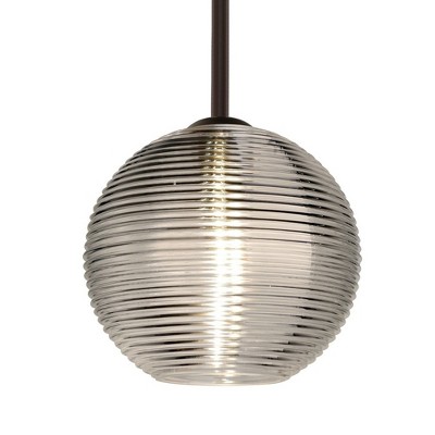 Besa Lighting Kristall 8 1 - Light Pendant in  Bronze