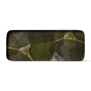 tagltd Lush Decorative Rectangular Iron Tray, 16.14L x 6.3W inches - 1 of 2