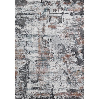 Rugs America Belle Abstract Vintage Area Rug