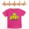 The Juniper Shop SmileyWorld Stay Groovy Youth Short Sleeve Tee - 2 of 4