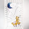 JumpOff Jo - 100% Cotton Fitted Crib Sheet, Super Soft, for Standard Crib Mattresses and Toddler Beds - 3 of 4