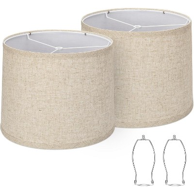 FENCY Beige Lampshades Natural Linen Hand Crafted