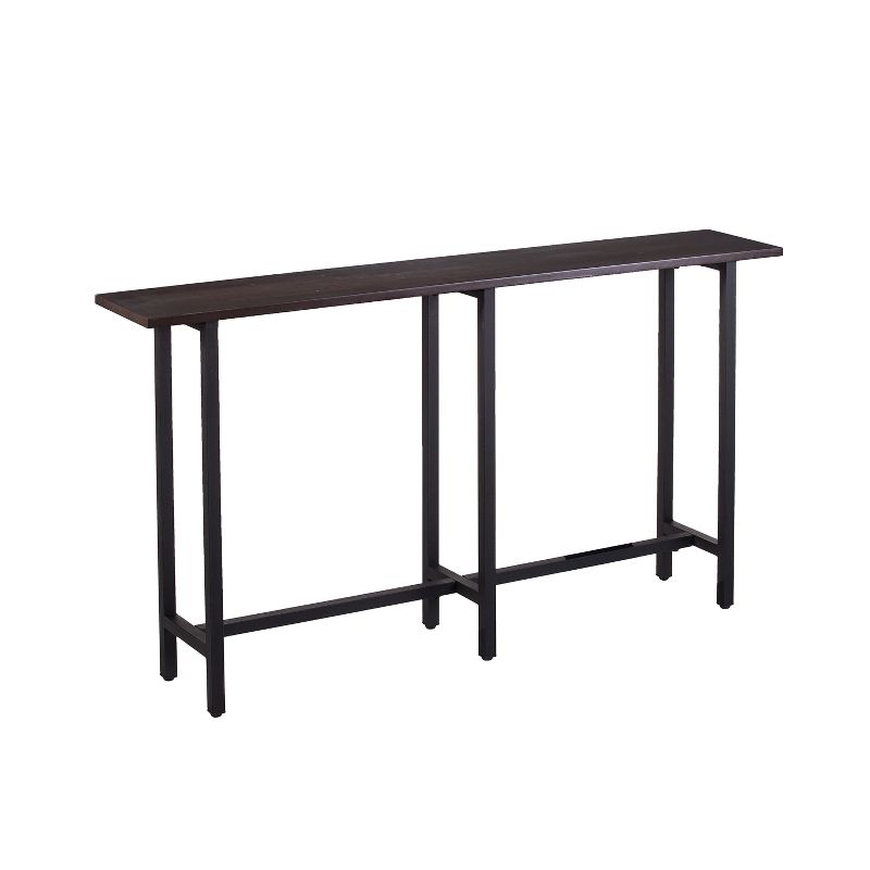 Harley Long Narrow Console Table Espresso Brown - Aiden Lane, 1 of 7