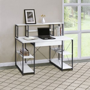 NicBex Office Desk with Open Shelves,Computer Desk  with 1 Drawer for Home Office - 1 of 4
