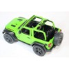 KiNSMART - Jeep Wrangler Rubicon Off Road 4x4 5 inch 1:34 Scale Die Cast Model Replica Toy Car (Green Opentop) - 2 of 4
