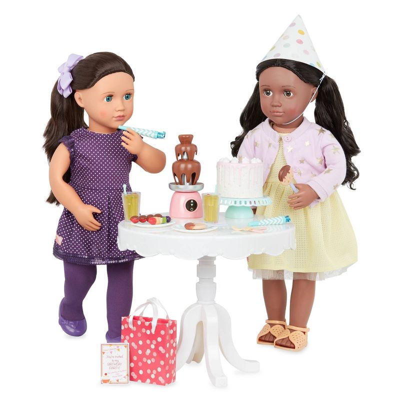 Our Generation Party Time Birthday Sweets Table Accessory Set for 18&#34; Dolls, 5 of 9
