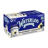 Waterloo Blackberry Lemonade Sparkling Water - 8pk/12 fl oz Cans