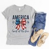 The Juniper Shop Coquette America Land Of The Free Youth Short Sleeve Tee - 4 of 4
