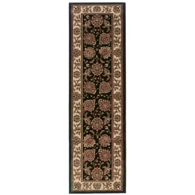 Oriental Weavers Ariana 117D3 Brown/ Ivory Indoor Area Rug - 2'7" x 9'4"