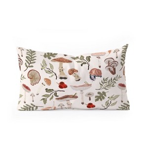 Marta Barragan Camarasa Mushroom Seasonal Oblong Throw Pillow - Society6 - 1 of 2