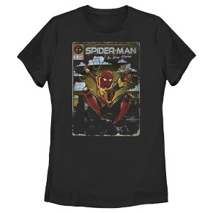 Women's Marvel Spider-Man: No Way Home Comic Book Cover T-Shirt - 1 of 4