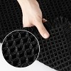 BAGOKIE Set of 2 Waffle Bathroom Rugs & Mats - 3 of 4