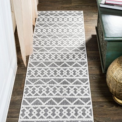 Jordan High-low Pile Art Deco Geometric Indoor/outdoor Area Rug ...