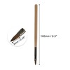 Unique Bargains Petal Nail Painting Brushes for Polish Painting Home DIY Nail Design Clear Brown 1 Pc - 4 of 4