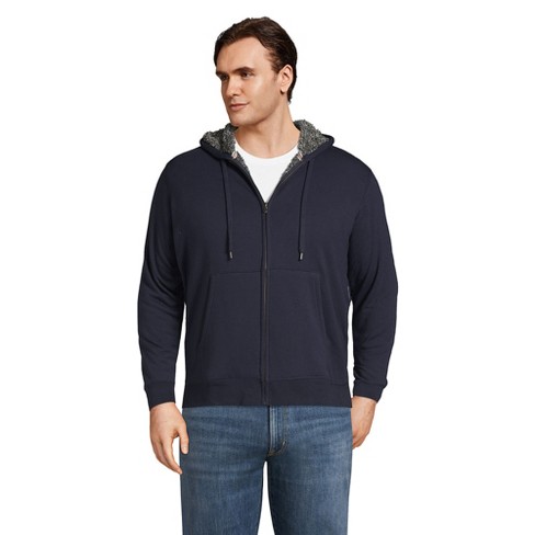 Lands end fleece on sale hoodie