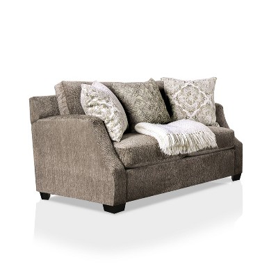 Quavo Upholstered Loveseat Gray - HOMES: Inside + Out