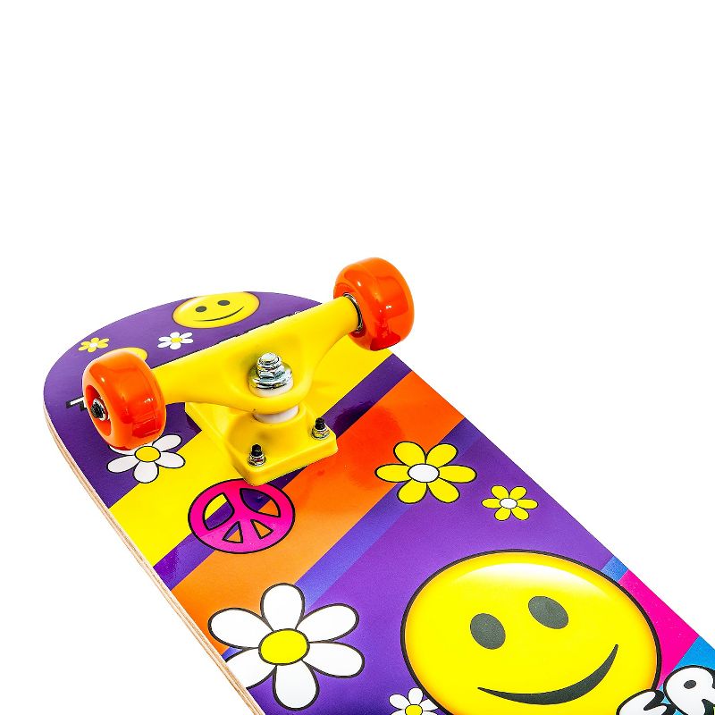 TITAN 9262 Flower Power Princess Complete 28" Girls' Skateboard, 5 of 10