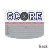 Big Dot of Happiness Shoots and Scores - Hockey - Shaped Fill-in Invites - Baby Shower or Birthday Party Invites Cards with Envelopes - Set of 12 - 3 of 4