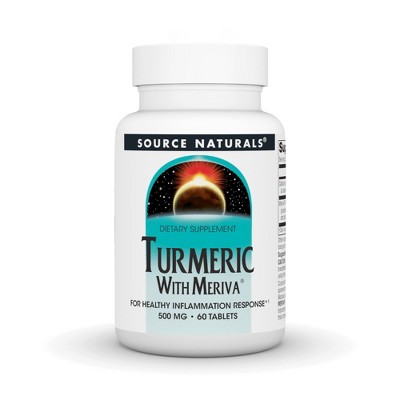 Turmeric with Meriva 500mg by Source Naturals, Inc.  -  60 Tablet