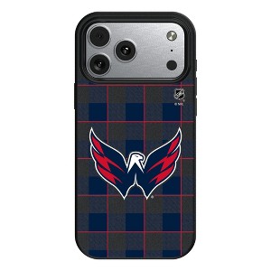 NHL Eastern Conference Teams Plaid MagSafe Compatible Cell Phone Case for Apple iPhone 17 Series - 1 of 4