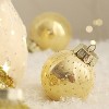 25 Pcs Christmas Ball Ornaments, 2.36 Inch Clear Christmas Tree Decorations, Shatterproof Xmas Tree Halling Balls Ornaments for Christmas Tree - 4 of 4