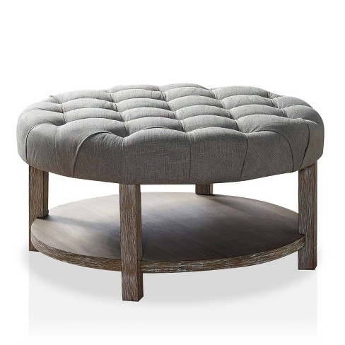 Gray cheap ottoman target