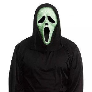 Funworld Ghost Face GID Bling Costume Mask - 1 of 4