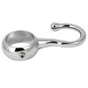 Unique Bargains Wardrobe Clothes Garment Round Tube Hooks 0.87" Dia Silver 8 Pcs - 2 of 4
