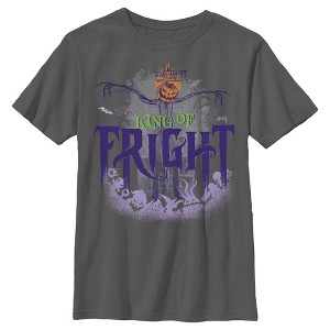 Boy's The Nightmare Before Christmas Jack Skellington King of Fright T-Shirt - 1 of 4