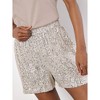 Women's Sequin Pullon Shorts - APRICOT - 2 of 4